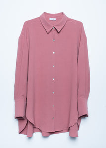 Oversized jazz shirt-Old rose by CLP