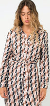 Load image into Gallery viewer, Printed shirt dress by Linú