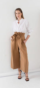 Paper bag trousers by CLP