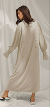 Load image into Gallery viewer, Drape shirt dress-Cream by NAP