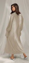 Load image into Gallery viewer, Drape shirt dress-Cream by NAP