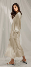 Load image into Gallery viewer, Drape shirt dress-Cream by NAP