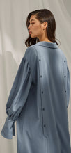 Load image into Gallery viewer, Drape shirt dress-Frost by NAP