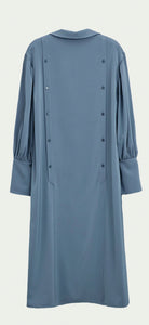 Drape shirt dress-Frost by NAP