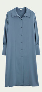 Drape shirt dress-Frost by NAP