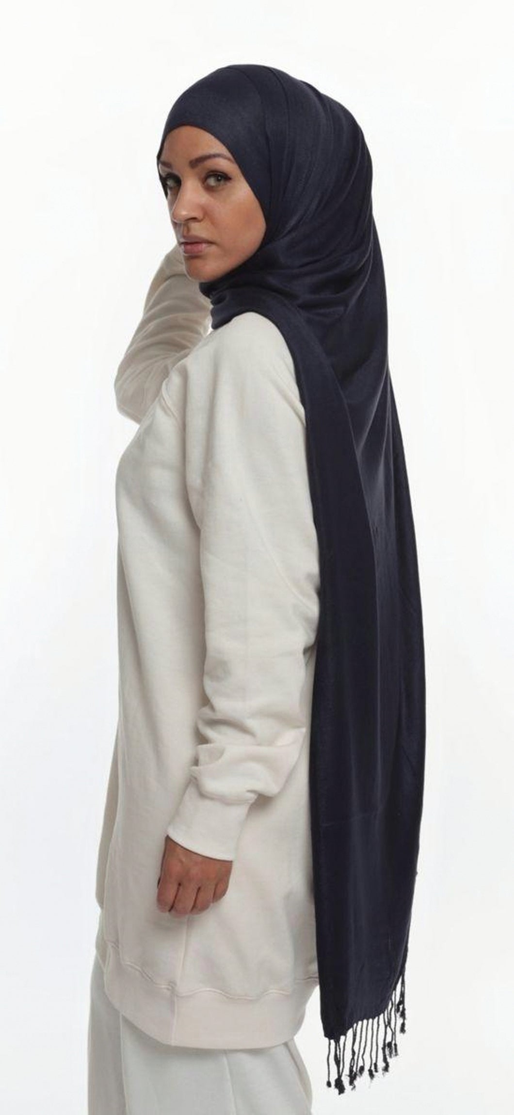 Pashmina Maxi-Navy