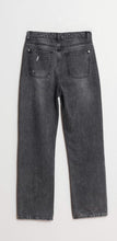 Load image into Gallery viewer, Straight high rise jeans-Grey by CLP