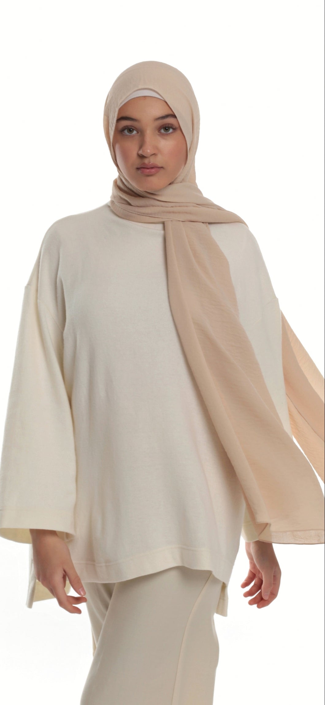 Jazz chiffon-Nude pink