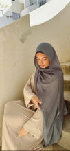 Load image into Gallery viewer, Mästore Bamboo Modal Hijab-Grey