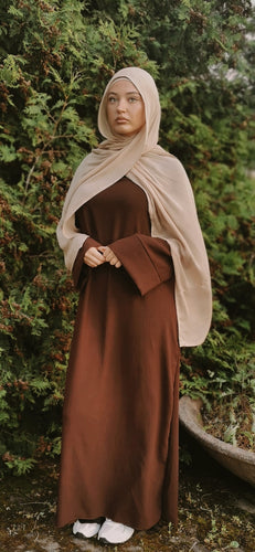 Jazz Abaya Tall-Brown Sugar