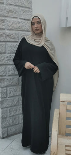 Jazz Abaya Tall-Faded Black