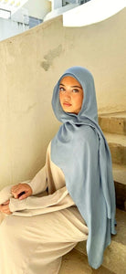 Mästore Bamboo Modal Hijab-Pastel blue