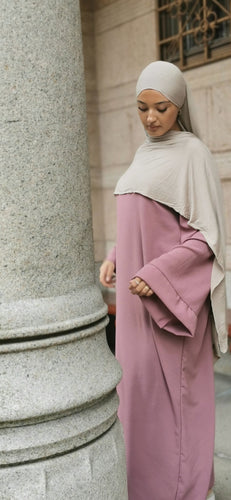 Jazz Abaya XL sleeve-Vintage Rose