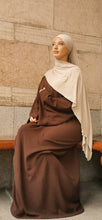 Load image into Gallery viewer, Jazz Abaya XL sleeve-Hot Chocolate