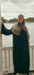 Jazz Abaya XL sleeve-Liquorice