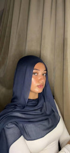 Mästore Bamboo Modal Hijab-Midnight Sapphire