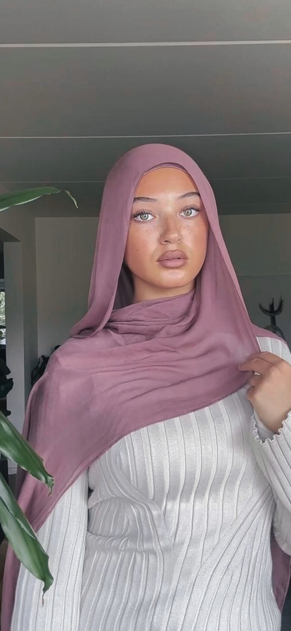 Mästore Bamboo Modal Hijab-Mauve