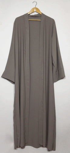 Kimono Abaya-Taupe