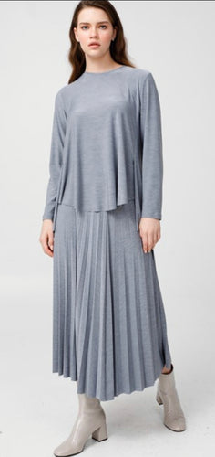 Elenay top-Stone grey by Noi