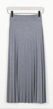 Load image into Gallery viewer, Elenay pleated skirt-Stone grey by Noi