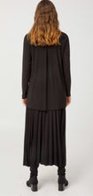 Load image into Gallery viewer, Elenay pleated skirt-Black by Noi