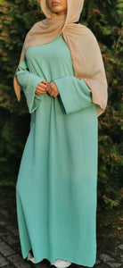 NEW! Jazz Abaya Tall-Tropical Green