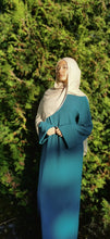 Load image into Gallery viewer, Jazz Abaya-Treasure Teal