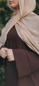 Jazz Abaya-Deep Maroon