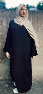 Jazz Abaya-Midnight Black