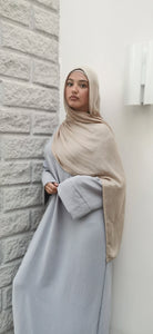 Jazz Abaya-Concrete Grey