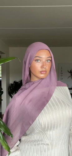 LW Bamboo Modal Hijab-Lavender Mauve