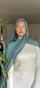 LW Bamboo Modal Hijab-Teal