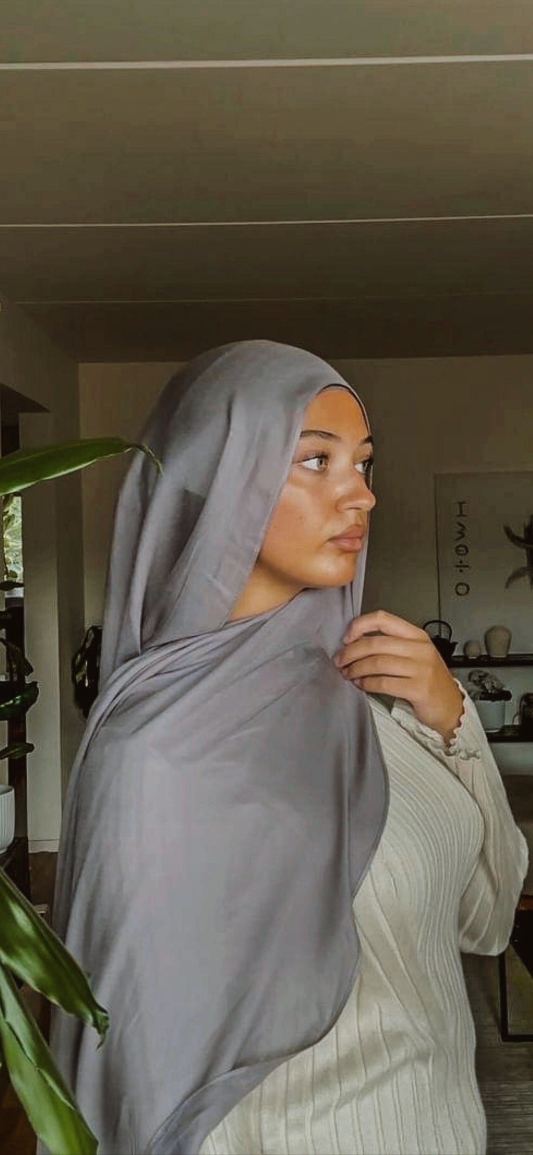 Mästore Bamboo Modal Hijab-Lavender Steel