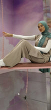 Load image into Gallery viewer, Wide leg knit trousers by CLP