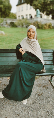 NEW! Jazz Abaya Tall-Evening Emerald