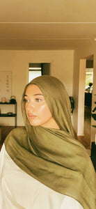 Mästore Bamboo Modal Hijab-Olive