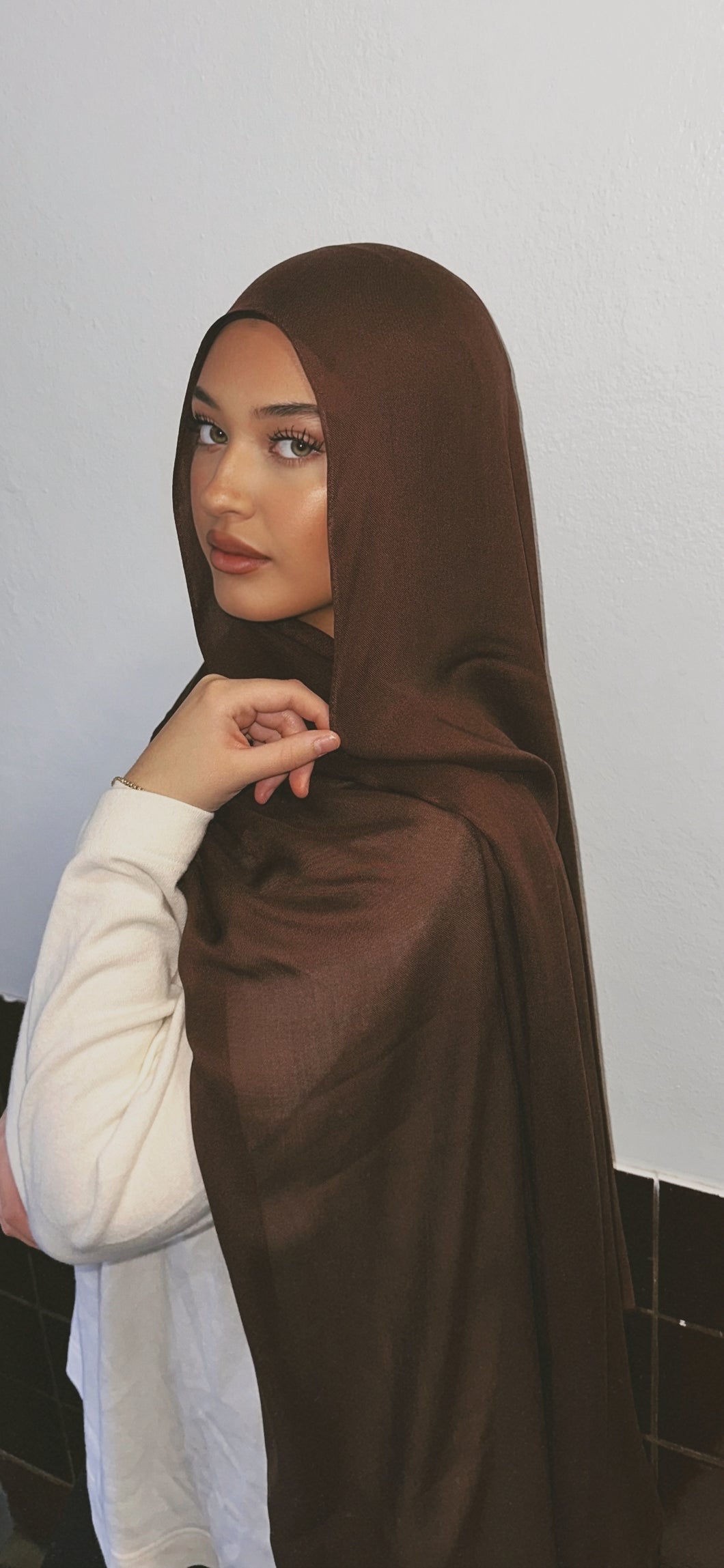 Mästore Bamboo Modal Hijab-Espresso