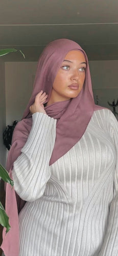 Mästore Bamboo Modal Hijab-Mulberry Mauve