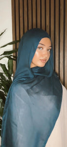 Mästore Bamboo Modal Hijab-Peacock