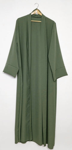 Kimono Abaya-Khaki Green