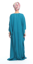 Load image into Gallery viewer, Kaipo kaftan-Petrol by Mästore