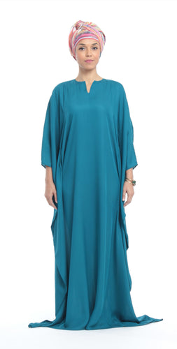 Kaipo kaftan-Petrol by Mästore