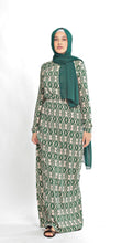 Load image into Gallery viewer, Mästore Tall-Ikat print viscose dress