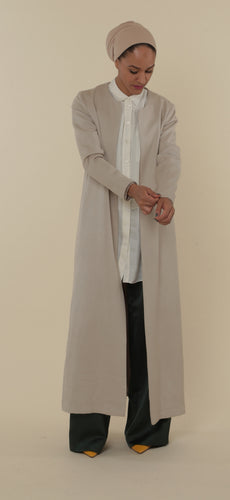 Kiyomi- Wool/Silk coat by Mästore