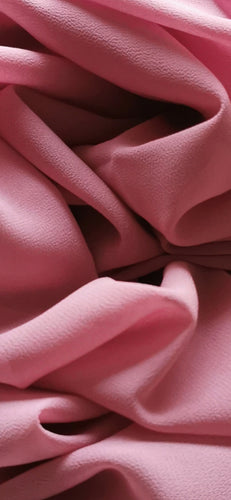 Chiffon hijab-Deep rose