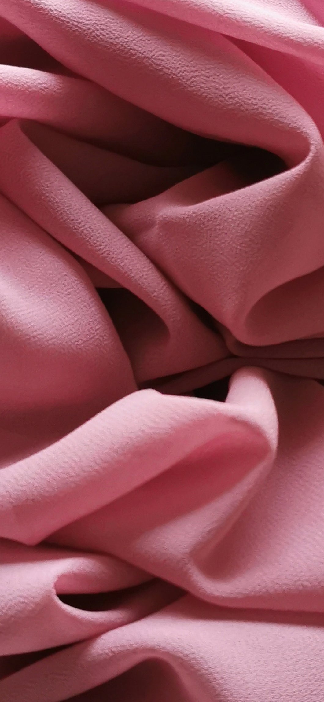 Chiffon hijab-Deep rose