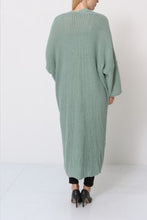 Load image into Gallery viewer, Longline cardigan-Sage