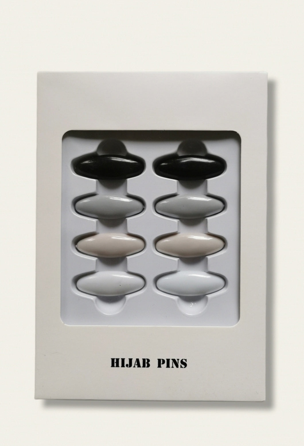 Hijab pins-Greyscale