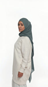 Jazz chiffon hijab-Faded forrest