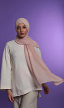 Load image into Gallery viewer, Chiffon hijab-Powder rose